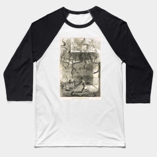 Snake House West Coast of Africa 1876 Baseball T-Shirt